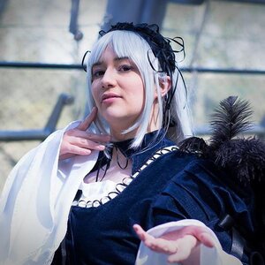 Rating: Safe Score: 0 Tags: 1girl 3d blurry blurry_background blurry_foreground choker closed_mouth depth_of_field long_sleeves looking_at_viewer photo solo suigintou upper_body white_hair User: admin