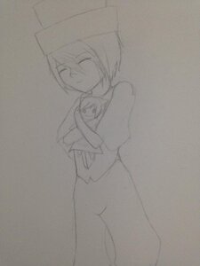 Rating: Safe Score: 0 Tags: closed_eyes greyscale hug image monochrome short_hair solo souseiseki traditional_media User: admin