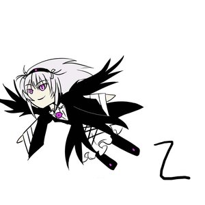 Rating: Safe Score: 0 Tags: 1girl akemi_homura black_wings dress hairband image long_hair purple_eyes smile solo striped suigintou wings User: admin