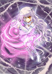 Rating: Safe Score: 0 Tags: 1girl boots cross-laced_footwear dress eyepatch flower frills full_body image kirakishou long_hair long_sleeves rose solo thorns very_long_hair white_footwear yellow_eyes User: admin