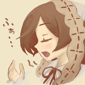 Rating: Safe Score: 0 Tags: 1girl >_< blush brown_hair closed_eyes dress image neck_ribbon open_mouth red_ribbon ribbon short_hair simple_background solo suiseiseki User: admin