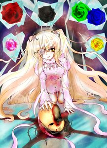 Rating: Safe Score: 0 Tags: 1girl black_rose blonde_hair blue_flower blue_rose dress eyepatch flower image kirakishou long_hair pink_flower pink_rose purple_rose red_flower red_rose rose rose_petals smile solo thorns very_long_hair vines white_rose yellow_eyes yellow_flower yellow_rose User: admin