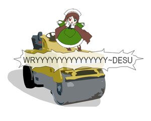 Rating: Safe Score: 0 Tags: 1girl brown_hair dress green_dress hat heterochromia image long_hair long_sleeves open_mouth red_eyes shadow solo suiseiseki User: admin