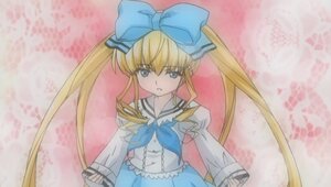Rating: Safe Score: 0 Tags: 1girl blonde_hair blue_bow blue_eyes bow dress frills hair_bow image long_hair long_sleeves shinku solo twintails very_long_hair User: admin