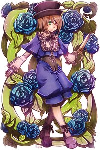 Rating: Safe Score: 0 Tags: 1girl blonde_hair blue_flower blue_rose brown_eyes brown_hair commentary_request flower green_eyes hat hat_flower heterochromia highres image no_legwear pantyhose purple_flower purple_rose red_eyes red_rose rose rozen_maiden scissors short_hair solo souseiseki suou_sakura thorns vines yellow_flower yellow_rose User: admin