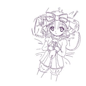 Rating: Safe Score: 0 Tags: 1girl bloomers blush bow frilled_bow frills hair_bow hakurei_reimu hinaichigo image long_sleeves looking_at_viewer lying monochrome on_back pillow smile solo User: admin
