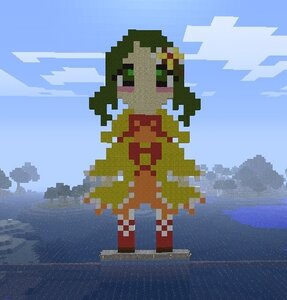 Rating: Safe Score: 0 Tags: auto_tagged image kanaria no_humans pixel_art sky solo standing star_(sky) starry_sky User: admin