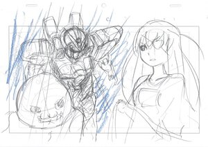 Rating: Safe Score: 0 Tags: 1girl barasuishou image long_hair monochrome sketch solo speed_lines User: admin