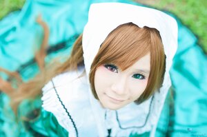 Rating: Safe Score: 0 Tags: 1girl bangs blue_eyes blurry blurry_background blurry_foreground brown_hair closed_mouth depth_of_field heterochromia lips long_hair looking_at_viewer motion_blur smile solo suiseiseki User: admin