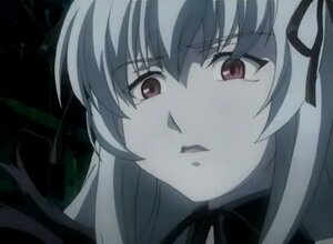 Rating: Safe Score: 0 Tags: 1girl bangs black_ribbon close-up eyebrows_visible_through_hair face hair_ribbon image long_hair looking_at_viewer parted_lips portrait red_eyes ribbon solo suigintou User: admin