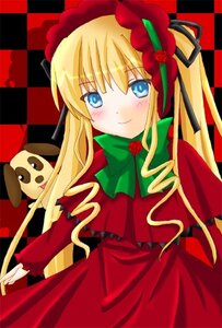 Rating: Safe Score: 0 Tags: 1girl argyle argyle_background argyle_legwear auto_tagged blonde_hair blue_eyes blush board_game bonnet bow bowtie checkerboard_cookie checkered checkered_background checkered_floor checkered_kimono checkered_skirt chess_piece cookie dress flag flower green_bow green_neckwear hat image long_hair on_floor perspective pink_rose plaid_background red_dress rose shinku smile solo tile_floor tile_wall tiles vanishing_point User: admin