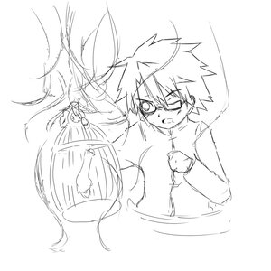 Rating: Safe Score: 0 Tags: glasses greyscale human monochrome sketch solo sweater User: admin