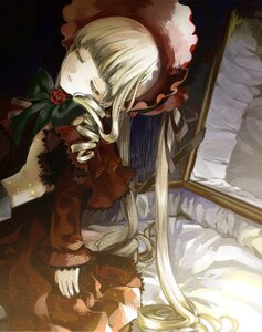 Rating: Safe Score: 0 Tags: 1girl blonde_hair bonnet bow box capelet closed_eyes commentary_request doll dress drill_hair flower hairband hat image lolita_hairband long_hair long_sleeves photoshop_(medium) red_capelet red_dress red_flower red_rose rinhachi rose rozen_maiden shinku sitting sleeping solo twintails very_long_hair User: admin