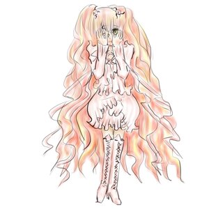 Rating: Safe Score: 0 Tags: 2girls blonde_hair bloomers boots cross-laced_footwear dress image kirakishou long_hair multiple_girls pink_hair solo underwear very_long_hair wavy_hair yellow_eyes yuri User: admin