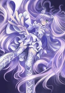 Rating: Safe Score: 0 Tags: 1girl absurdly_long_hair boots cure_moonlight dress flower frills hair_ornament image kirakishou long_hair purple_hair rose solo thigh_boots tsukikage_yuri very_long_hair yellow_eyes User: admin