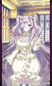 Rating: Safe Score: 0 Tags: 1girl blue_eyes breasts dress flower frills hair_flower hair_ornament image kirakishou long_hair rose smile solo thighhighs twintails very_long_hair white_dress white_rose window zettai_ryouiki User: admin