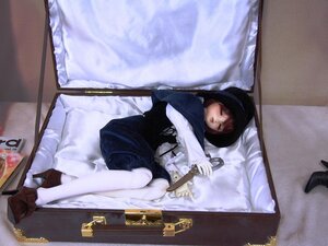 Rating: Safe Score: 0 Tags: 1girl bed brown_hair closed_eyes doll high_heels indoors lying photo photo_(object) pillow shoes shoes_removed short_hair sleeping solo souseiseki white_legwear User: admin