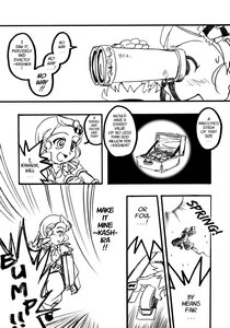Rating: Safe Score: 0 Tags: 1boy 1girl comic cup doujinshi doujinshi_#130 english_text greyscale image monochrome multiple watermark web_address User: admin