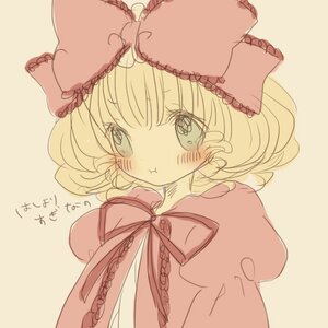 Rating: Safe Score: 0 Tags: 1girl :t bangs blush bow eyebrows_visible_through_hair frills hat hinaichigo image long_sleeves looking_at_viewer pout short_hair simple_background solo upper_body User: admin