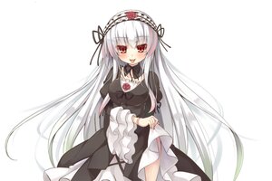 Rating: Safe Score: 0 Tags: 1girl :p asa_(swallowtail) bangs black_collar black_dress black_hairband black_neckwear black_ribbon blush breasts collar collarbone commentary_request detached_collar doll_joints dress eyebrows_visible_through_hair flower frilled_hairband frills gothic_lolita hair_between_eyes hairband image joints juliet_sleeves lolita_fashion long_hair long_sleeves looking_at_viewer medium_breasts neck_ribbon parted_lips photoshop_(medium) puffy_sleeves red_eyes red_flower red_rose ribbon rose rozen_maiden silver_hair simple_background skirt_hold smile solo suigintou tongue tongue_out very_long_hair white_background wide_sleeves User: admin