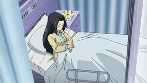 Rating: Safe Score: 0 Tags: 1girl bed black_hair clock closed_eyes human image kakizaki_megu long_hair long_sleeves pajamas pillow screenshot sleeping solo User: admin