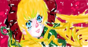 Rating: Safe Score: 0 Tags: 1girl bangs blonde_hair blue_eyes bow image long_hair looking_at_viewer portrait shinku solo User: admin