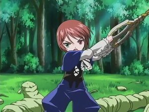 Rating: Safe Score: 0 Tags: 1girl blue_dress brown_hair day dress forest grass green_eyes heterochromia holding image light_rays long_sleeves nature open_mouth outdoors short_hair solo souseiseki sunbeam sunlight tree weapon User: admin