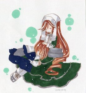 Rating: Safe Score: 0 Tags: 2girls brown_hair closed_eyes dress hat image long_hair long_sleeves multiple_girls pair school_uniform short_hair siblings sisters sleeping snow souseiseki suiseiseki twins very_long_hair yumeki_kokoro User: admin