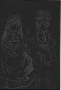 Rating: Safe Score: 0 Tags: boots greyscale hat image long_sleeves looking_at_viewer monochrome pair pants short_hair sitting smile souseiseki suiseiseki wide_sleeves User: admin