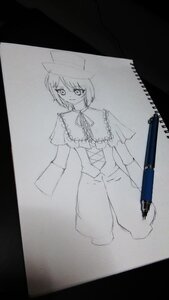Rating: Safe Score: 0 Tags: 1girl alice_margatroid black_border capelet dress image long_sleeves looking_at_viewer monochrome short_hair solo souseiseki User: admin