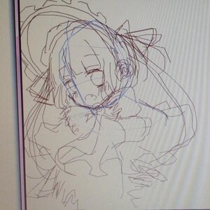 Rating: Safe Score: 0 Tags: 1girl dress image long_sleeves shinku sketch solo traditional_media User: admin