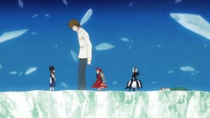 Rating: Safe Score: 0 Tags: brown_hair emiya_shirou image long_hair multiple multiple_boys multiple_girls ocean ryougi_shiki short_hair skirt tagme User: admin