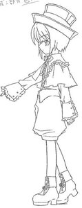 Rating: Safe Score: 0 Tags: 1girl boots capelet full_body greyscale hat image long_sleeves monochrome nagae_iku short_hair solo souseiseki standing User: admin