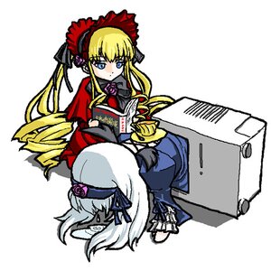 Rating: Safe Score: 0 Tags: 2girls apple_inc. artist_request blonde_hair blue_eyes bonnet bow dress flower frills image in_container long_hair long_sleeves lowres macintosh multiple_girls pair parody red_dress rose rozen_maiden shinku simple_background stuck suigintou suitcase the_ring very_long_hair yamamura_sadako User: admin