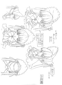 Rating: Safe Score: 0 Tags: 1girl bonnet bow doujinshi doujinshi_#140 dress drill_hair frills image lineart long_hair long_sleeves looking_at_viewer monochrome multiple shinku simple_background upper_body white_background User: admin