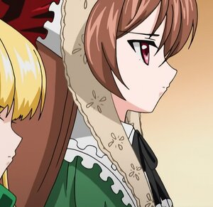 Rating: Safe Score: 0 Tags: 2girls blonde_hair blush brown_hair dress image long_hair maid multiple_girls profile shinku solo suiseiseki yuri User: admin