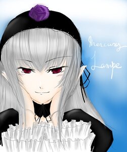 Rating: Safe Score: 0 Tags: 1girl black_dress dress flower frills image long_hair long_sleeves looking_at_viewer red_eyes rose silver_hair smile solo suigintou User: admin