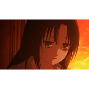 Rating: Safe Score: 0 Tags: 1girl bangs brown_eyes brown_hair close-up closed_mouth human image kakizaki_megu looking_at_viewer screenshot smile solo sunset User: admin