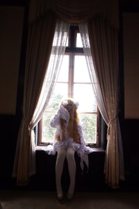 Rating: Safe Score: 0 Tags: 1girl chair curtains day dress indoors kirakishou sitting solo sunlight window User: admin