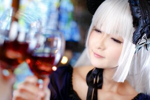 Rating: Safe Score: 0 Tags: 1girl auto_tagged bangs blurry blurry_background blurry_foreground butterfly_hair_ornament choker closed_eyes closed_mouth depth_of_field hair_ornament lips ribbon solo suigintou white_hair User: admin