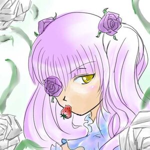 Rating: Safe Score: 0 Tags: 1girl bangs flower food fruit image kirakishou leaf long_hair one_eye_closed pink_flower pink_rose plant purple_flower purple_rose red_flower red_rose rose solo strawberry yellow_eyes User: admin