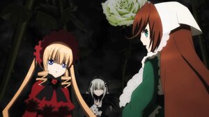 Rating: Safe Score: 0 Tags: 3girls blonde_hair blue_eyes bonnet brown_hair dress drill_hair flower frills green_eyes hat image long_hair long_sleeves looking_at_viewer multiple multiple_girls rose shinku silver_hair suigintou suiseiseki tagme twin_drills twintails User: admin
