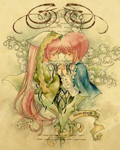 Rating: Safe Score: 0 Tags: 2girls closed_eyes dress flower holding_hands image long_hair long_sleeves multiple_girls pair pink_hair saigyouji_yuyuko short_hair siblings sisters souseiseki suiseiseki twins very_long_hair User: admin