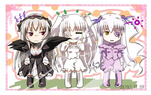 Rating: Safe Score: 0 Tags: 3girls =_= barasuishou black_wings boots chibi closed_eyes commentary_request crystal dress eating eyepatch flower gothic_lolita gucchi hair_flower hair_ornament image kirakishou lolita_fashion long_hair multiple multiple_girls one_eye_closed photoshop_(medium) purple_flower purple_hair purple_rose red_eyes rose rozen_maiden silver_hair suigintou tagme white_flower white_hair white_rose wings yellow_eyes User: admin