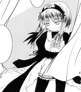Rating: Safe Score: 0 Tags: 1girl bangs blank_speech_bubble dress flower frills greyscale hairband halftone image lolita_hairband long_hair long_sleeves monochrome polka_dot polka_dot_background rose solo standing suigintou User: admin