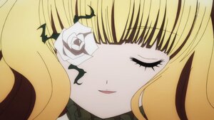 Rating: Safe Score: 0 Tags: 1girl bangs blonde_hair closed_eyes face flower hat image kirakishou long_hair portrait rose smile solo white_flower white_rose User: admin