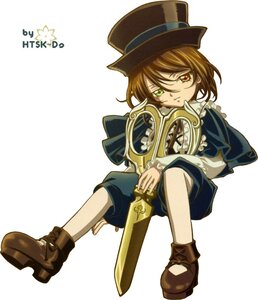 Rating: Safe Score: 0 Tags: 1boy bangs boots brown_footwear brown_hair full_body green_eyes hat image long_sleeves looking_at_viewer pants shorts sitting solo souseiseki striped top_hat vertical_stripes User: admin