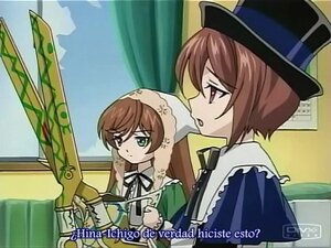 Rating: Safe Score: 0 Tags: 2girls brown_hair dress green_dress green_eyes hat image long_hair long_sleeves multiple_girls pair parody short_hair siblings sisters souseiseki suiseiseki twins User: admin