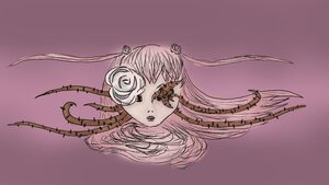 Rating: Safe Score: 0 Tags: 1girl bangs floating_hair flower hair_ornament image kirakishou long_hair simple_background solo User: admin
