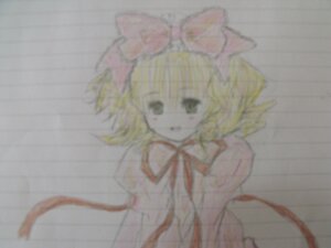 Rating: Safe Score: 0 Tags: 1girl blonde_hair blurry bow depth_of_field dress grey_background hina_ichigo hinaichigo image looking_at_viewer photo ribbon short_hair simple_background solo User: admin
